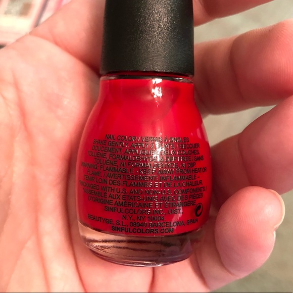 🎁 2/$10 Nail Care Bundle Sinful Colors Nail Polish Dashing Diva Gold Glitter - Picture 14 of 16